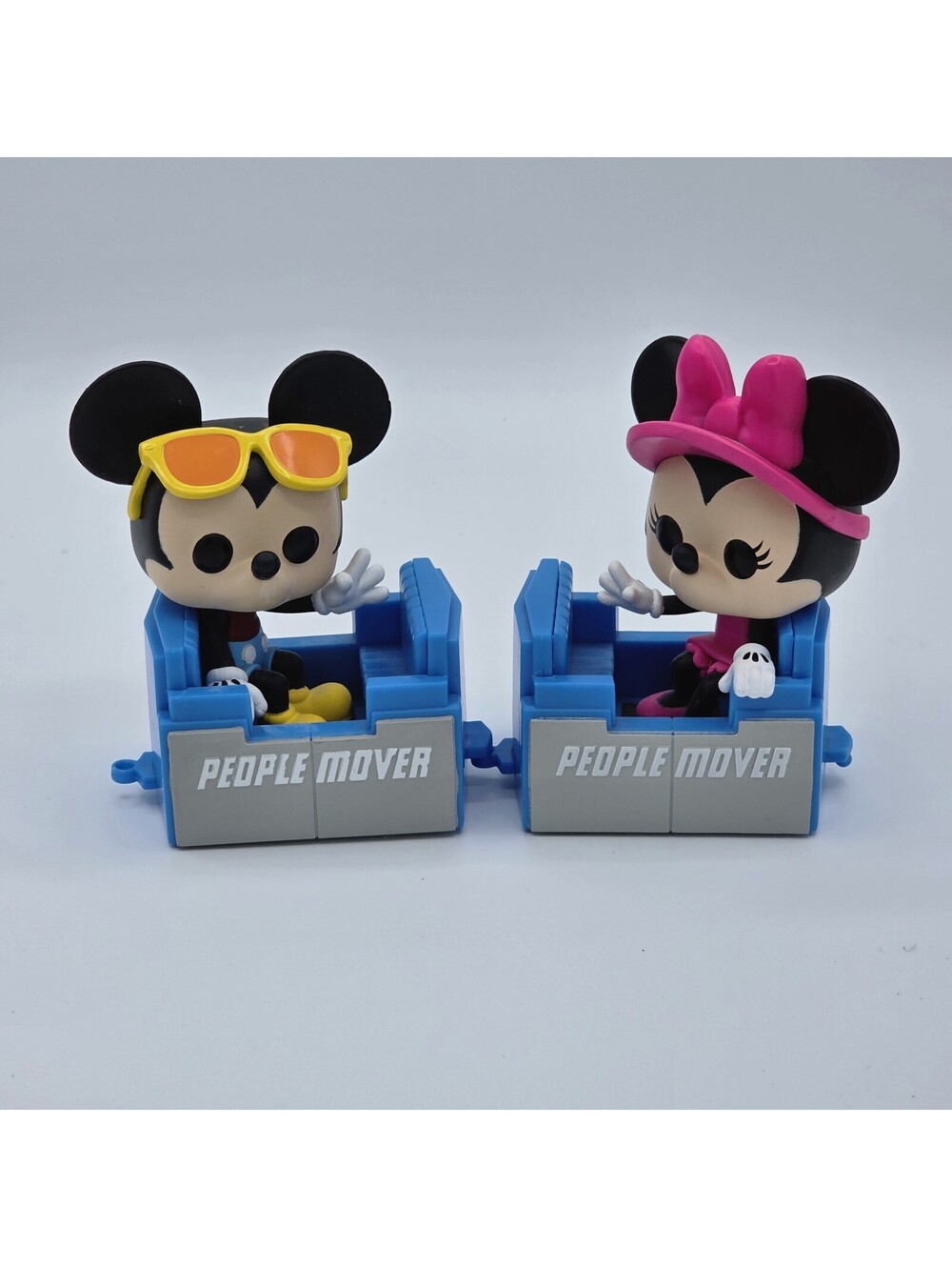 Funko Pop Disney WDW 50th Mickey Minnie PeopleMover #1163 #1164 Loose Lot